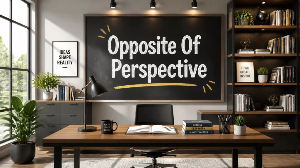 Antonym For Perspective
