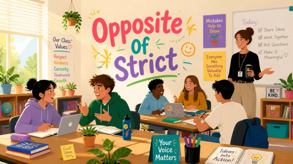 Antonym For Strict