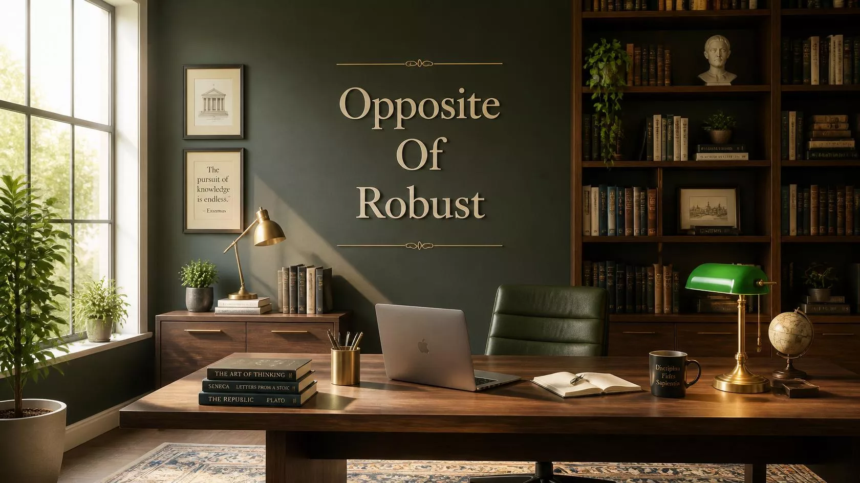 Antonym For Robust Antonym For Robust