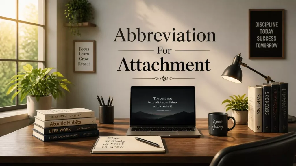 Attachment Short Form