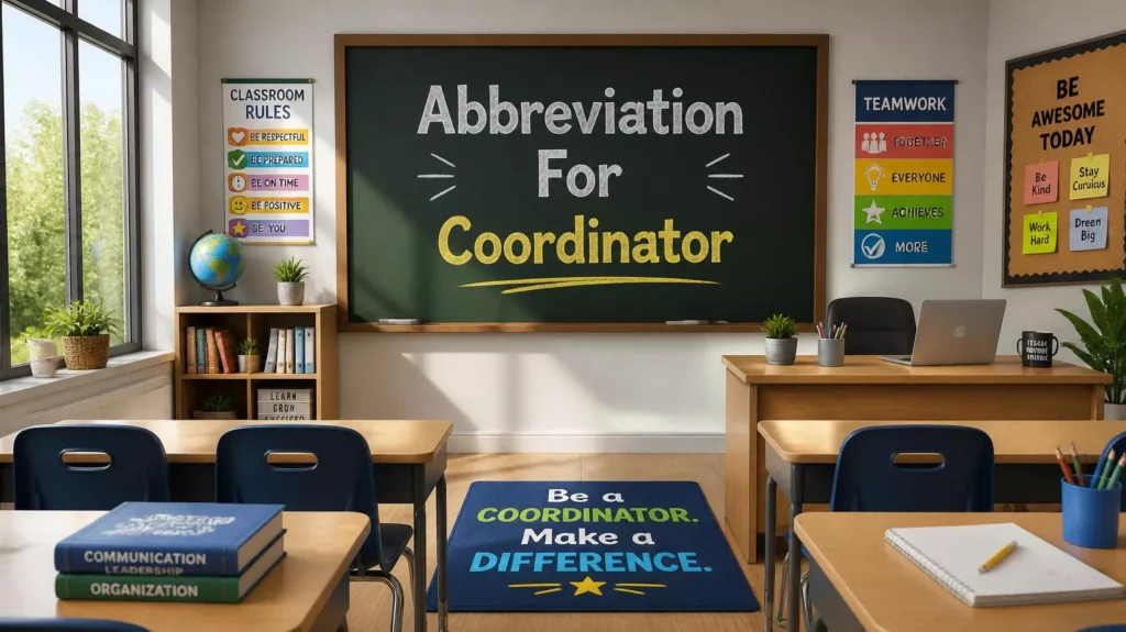 Coordinator Short Form