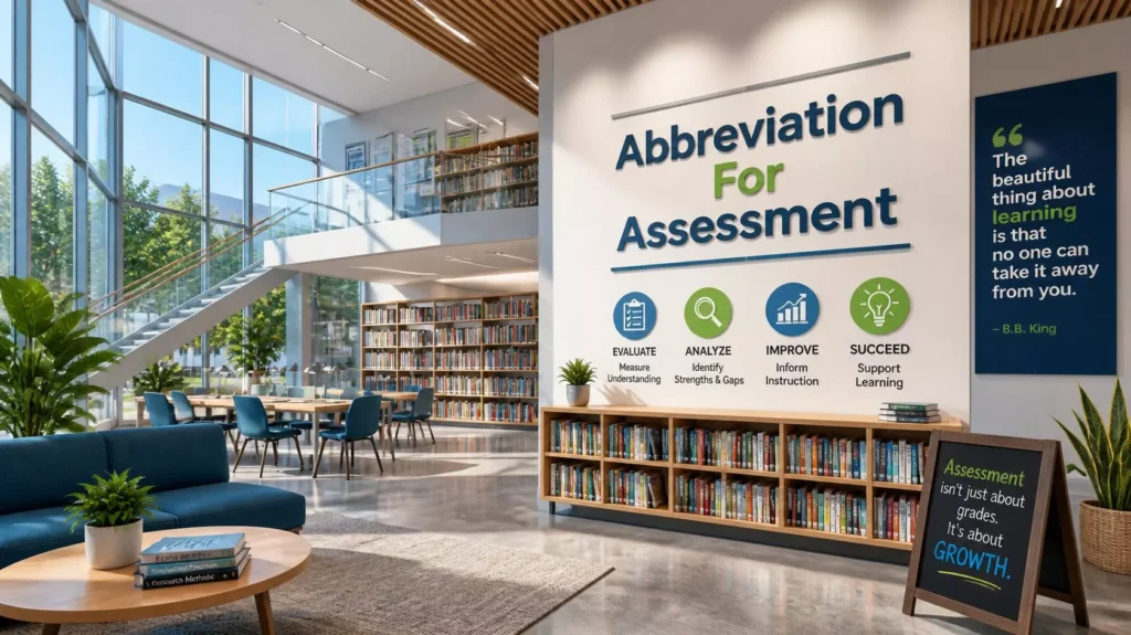 How To Abbreviate Assessment