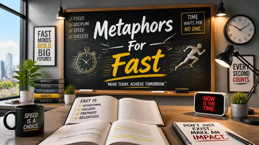 Metaphors About Fast
