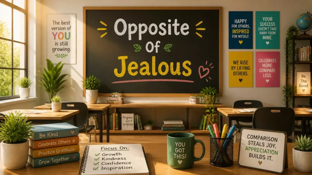 Opposite Of Jealous