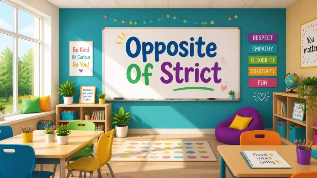 Opposite Of Strict