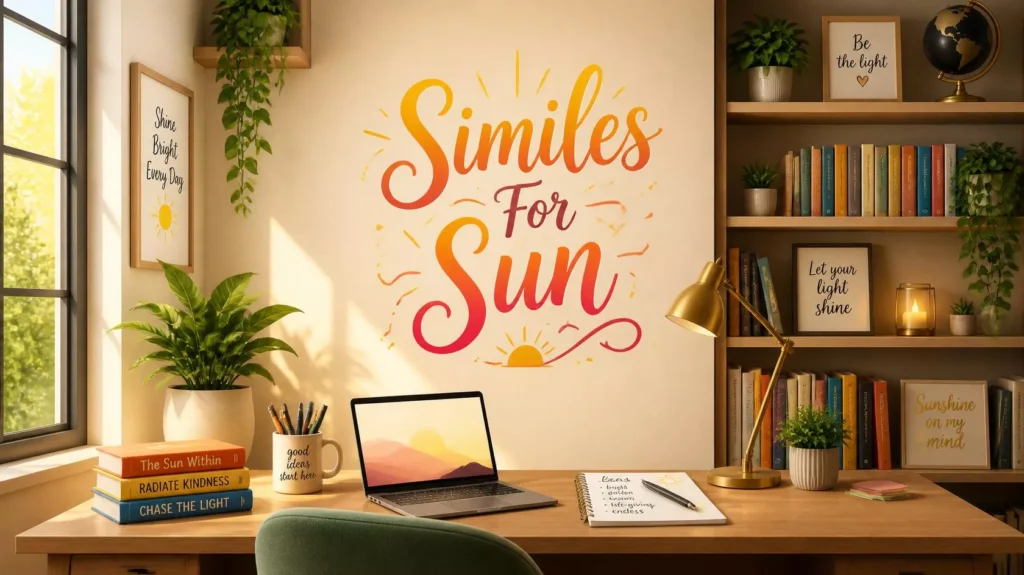 Simile About The Sun