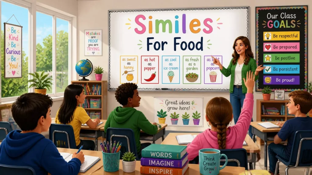 Similes About Food