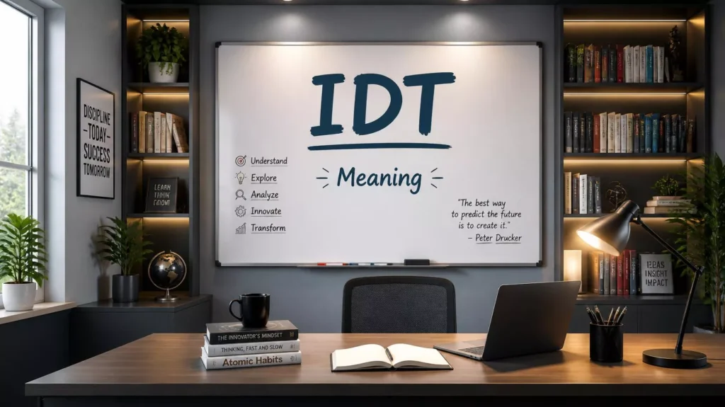 What Does IDT Mean What Does IDT Mean
