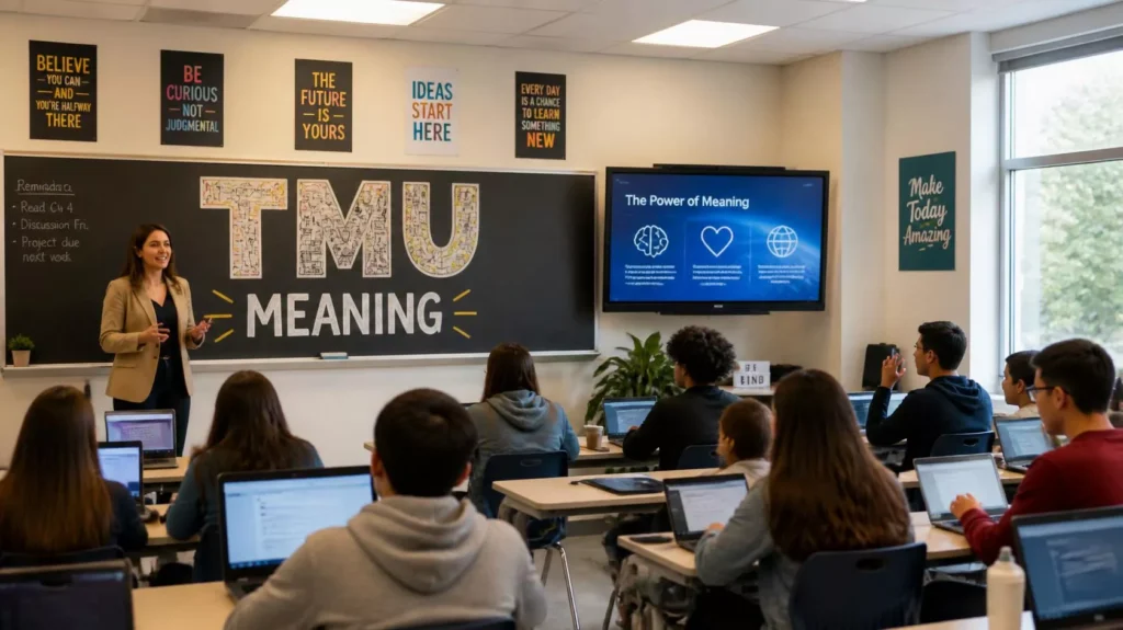 What Does TMU Mean What Does TMU Mean