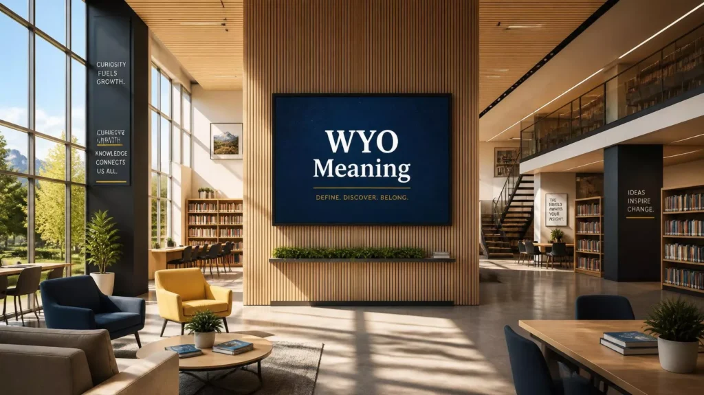 What Does WYO Mean What Does WYO Mean
