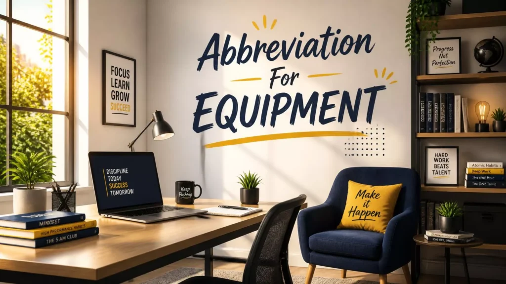 Abbreviate Equipment