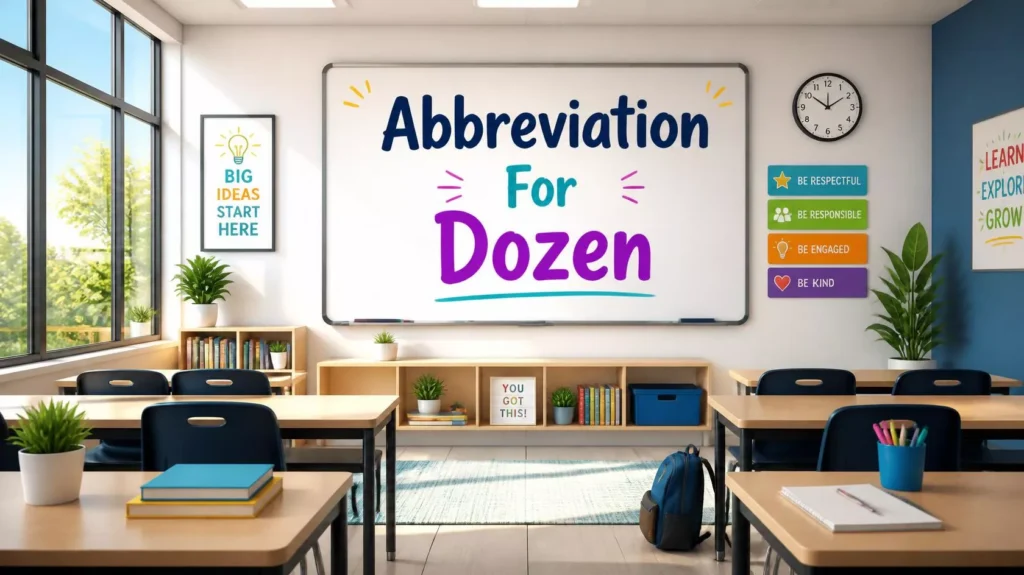 Abbreviation For Dozen