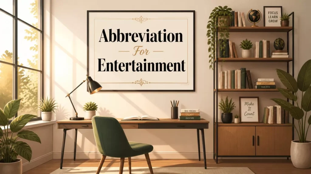 Entertainment Short Form