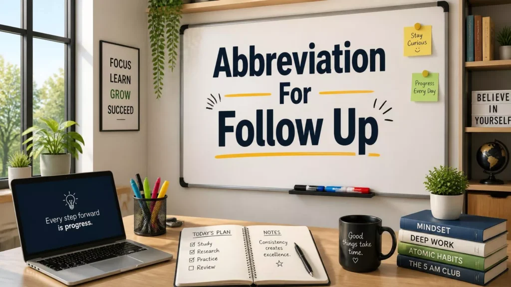 Follow Up Short Form
