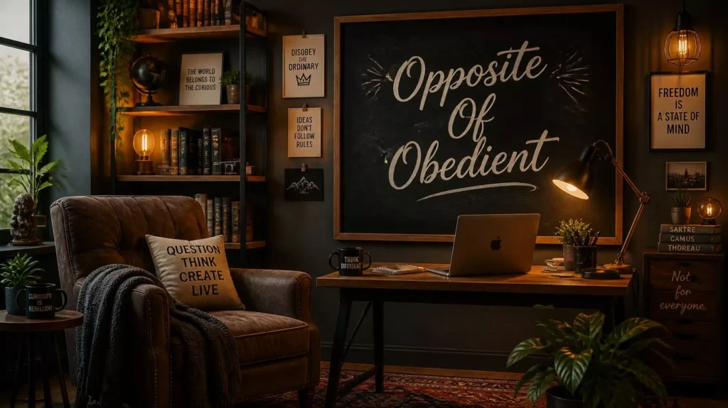 Obedient Antonyms Obedient Antonyms