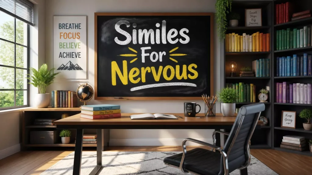 Similes About Being Nervous