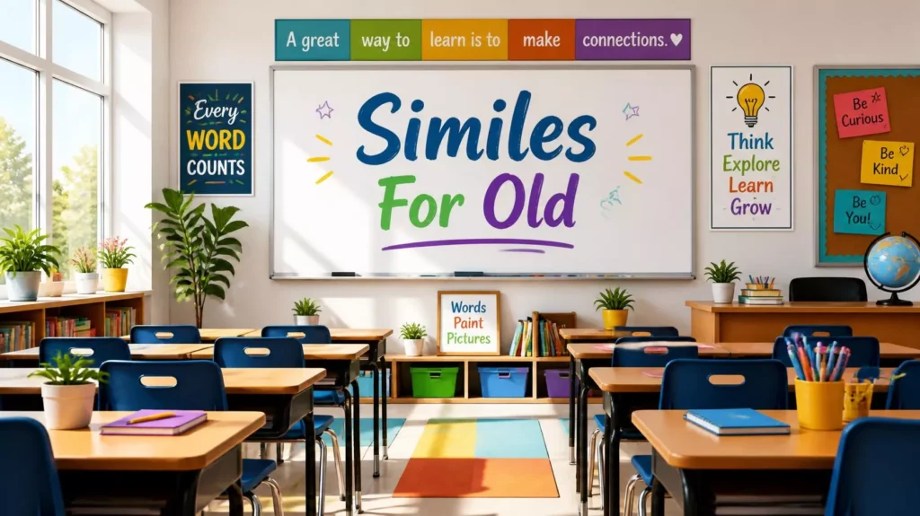 Similes For Old Similes For Old