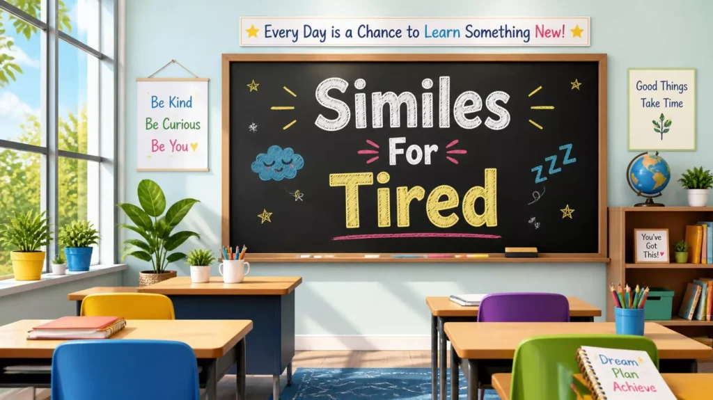 Similes For Tired Similes For Tired