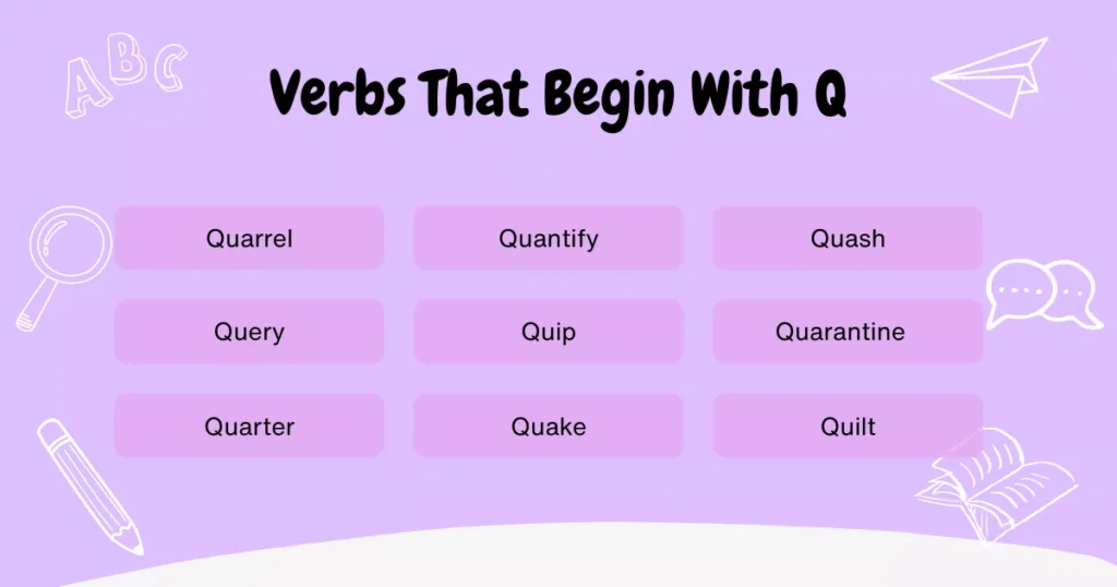 Verbs With Q
