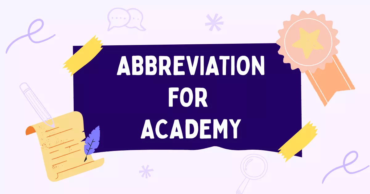 Academy Abbreviation