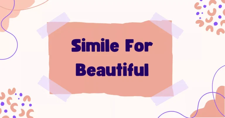 Beautiful Simile