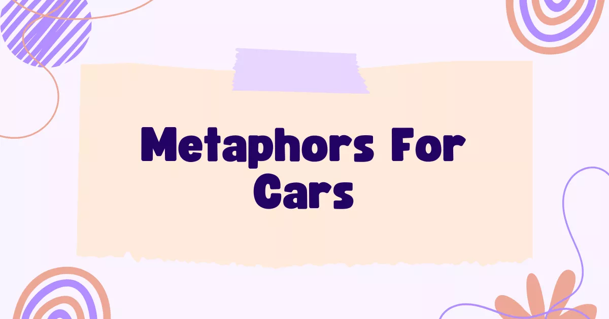 Cars Metaphors