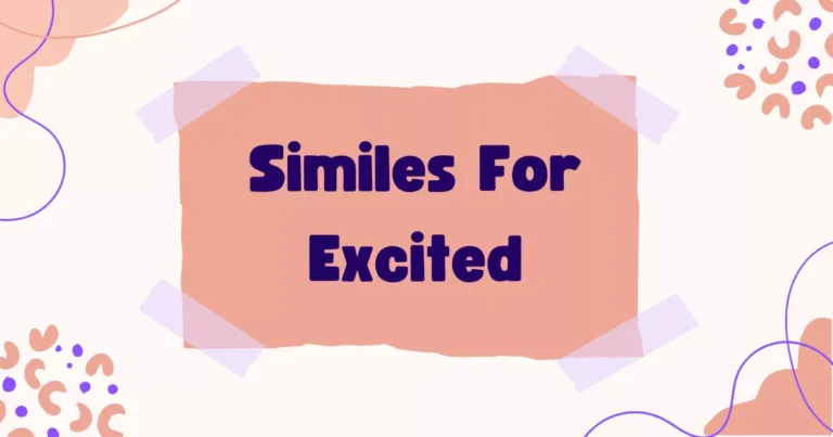 Excited Simile