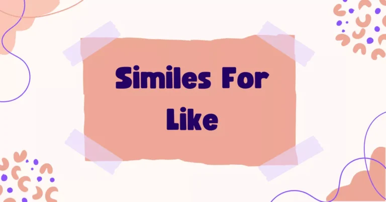 Like Similes