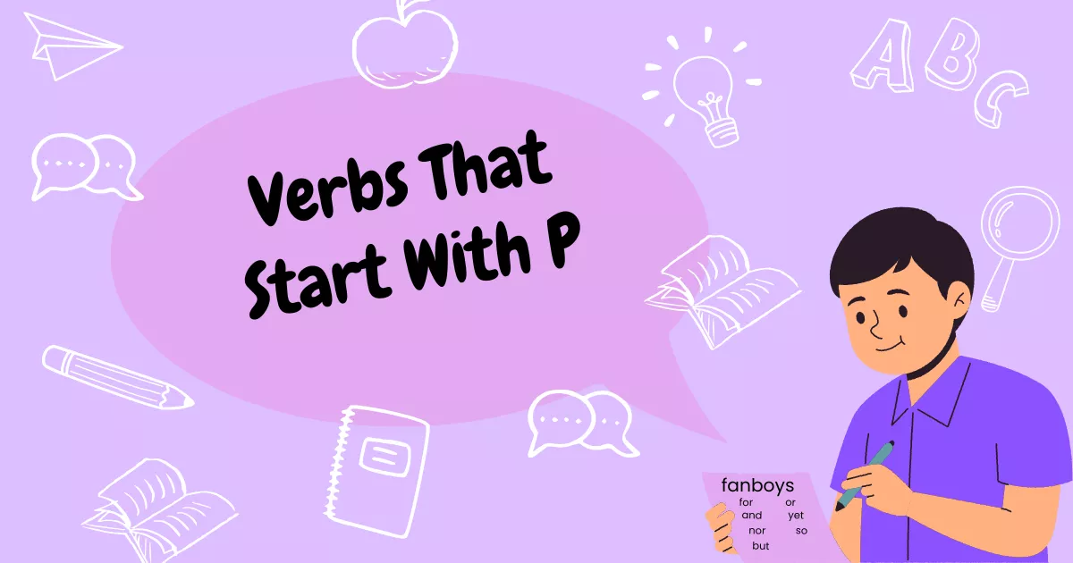 Verbs Starting With P