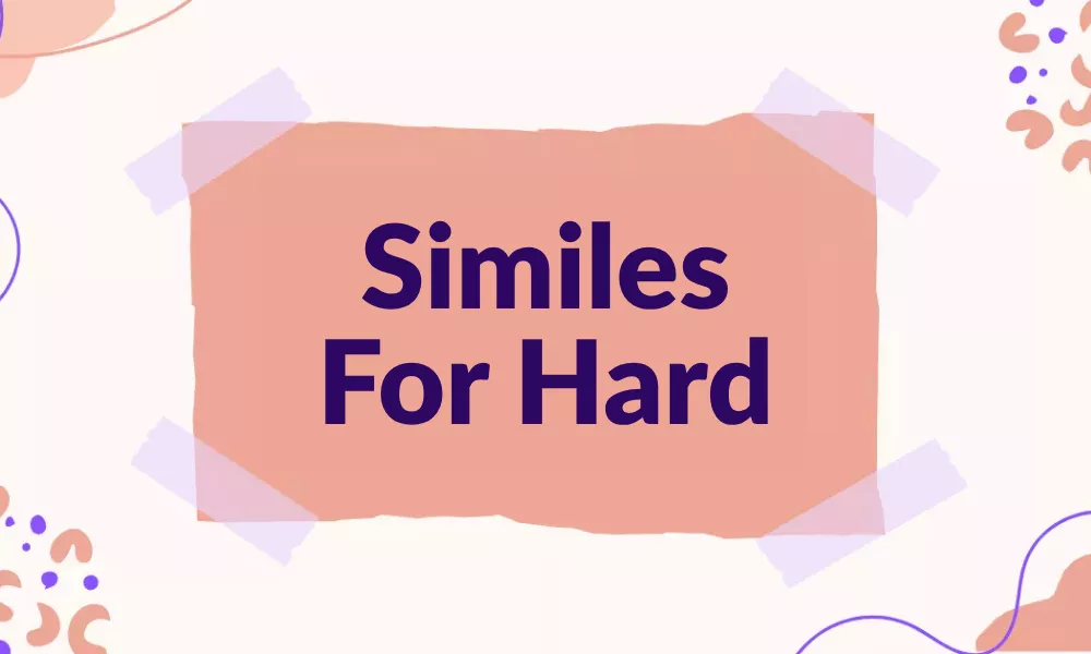 Hard Similes