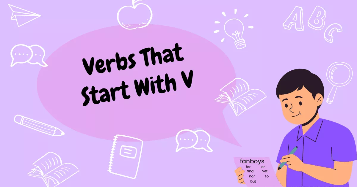 Verbs Starting With V